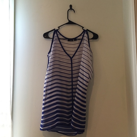 Cold shoulder blouse!