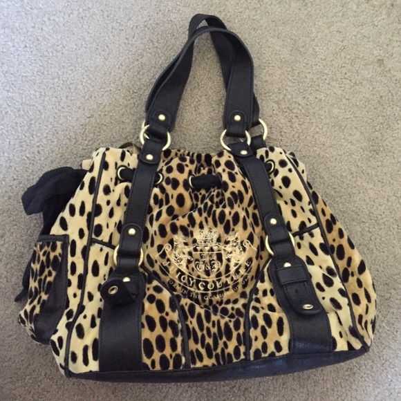 Cheetah print Juicy Couture purse