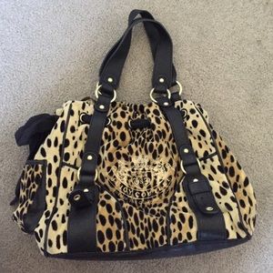 Cheetah print Juicy Couture purse