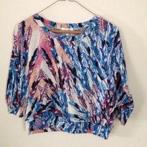 DELIA's feathered sweater