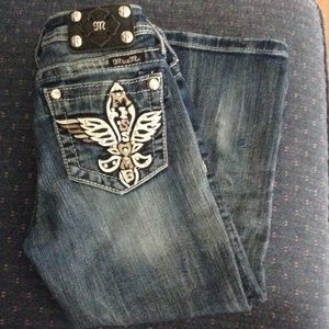 Children's miss me jean capris