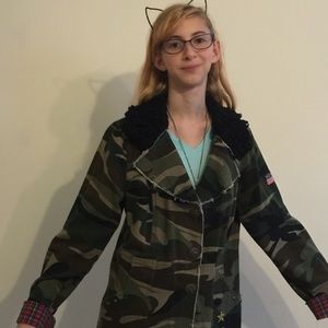 Cute camo jacket from Ivy Jane.