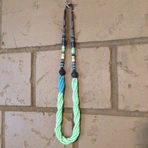 Eclectic beaded necklace