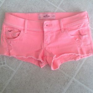 Pink Hollister Shorts