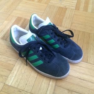 Adidas- Gazelles blue and green