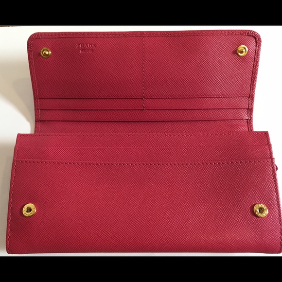 authentic Prada pink bowy wallet - Picture 6 of 7