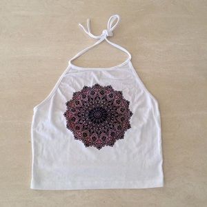 Brandy Melville kaleidoscope halter