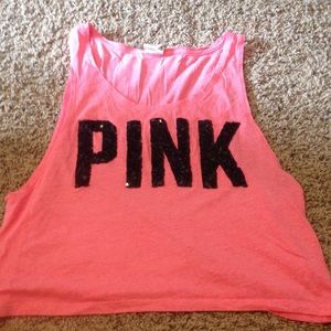 SOLD PINK VICTORIA SECRET Tank top