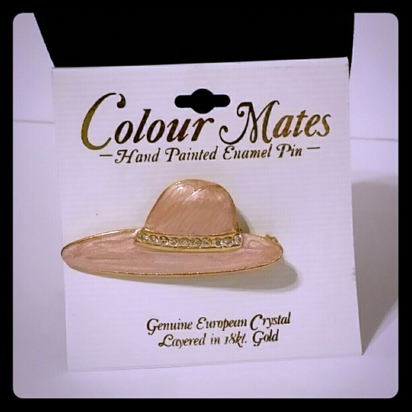 Peach Hat Pin