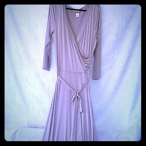 🌟Baige silk Ella Samani Dress🌟