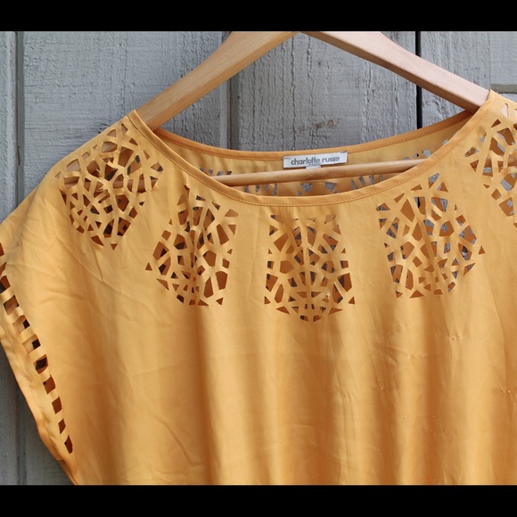 🎉Host Pick🎉 Charlotte Russe Yellow Sundress - Picture 3 of 4