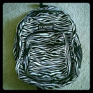 Zebra backpack
