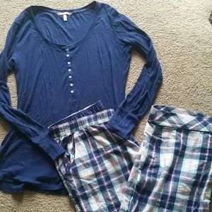 Victorias Secret plaid pajamas