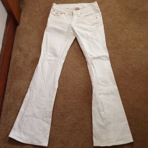 White True Religion Disco Joey Jeans