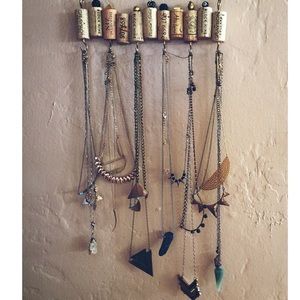Handmade Cork Jewlery Holder