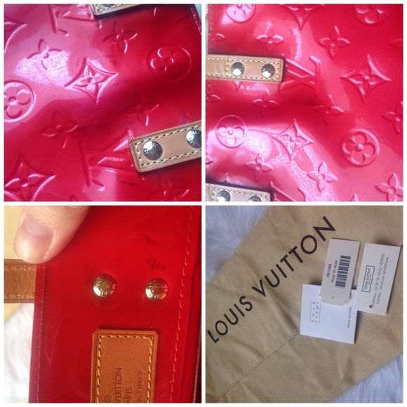 Louis Vuitton Patent Reade PM Rouge - Picture 3 of 4