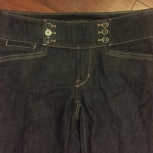 White House Black Market Trouser Leg Blanc