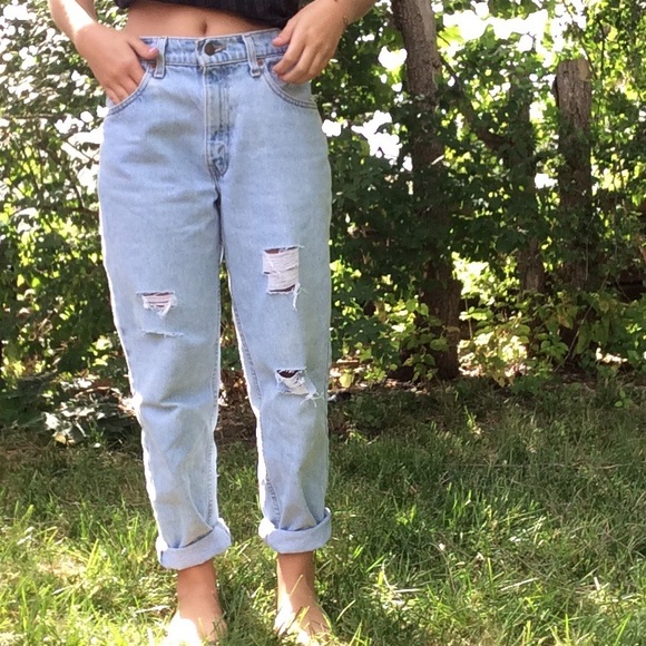 Handmade boyfriend jeans