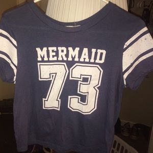 billabong slightly cropped t-shirt