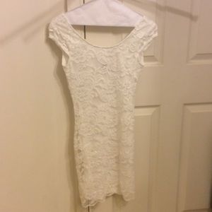 H&M White Lace Dress