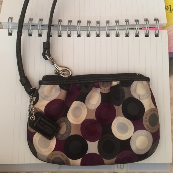 Coach wristlet