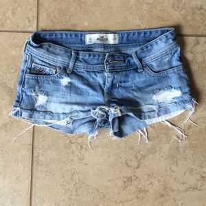Hollister denim shorts