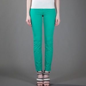 J Brand skinny jeans in teal
