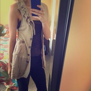 Long, Boutique Vest