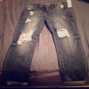 Slim Boyfriend Jeans