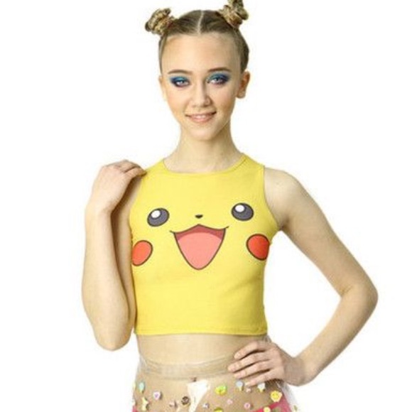 NEW✨Pikachu crop top