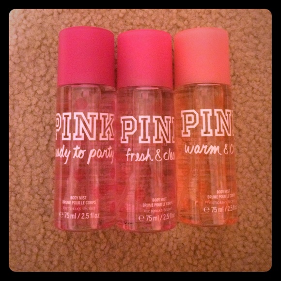 💖NEW VS Pink body mist bundle💖