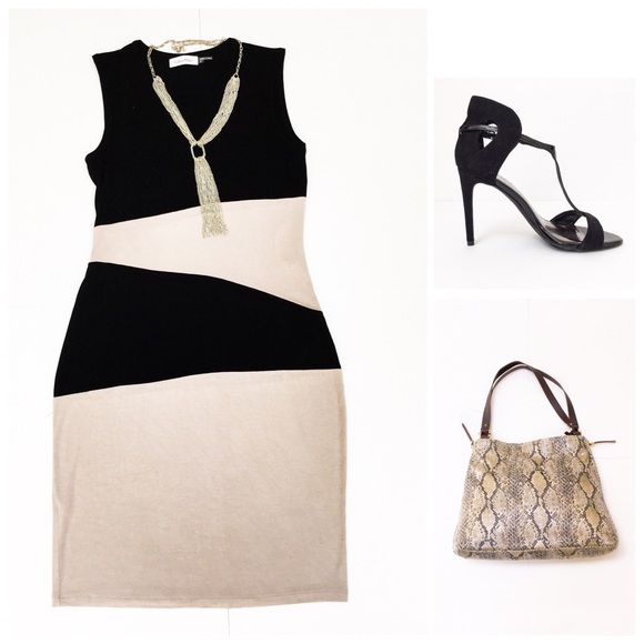 Calvin Klein Dresses & Skirts - Color Block Sheath Dress