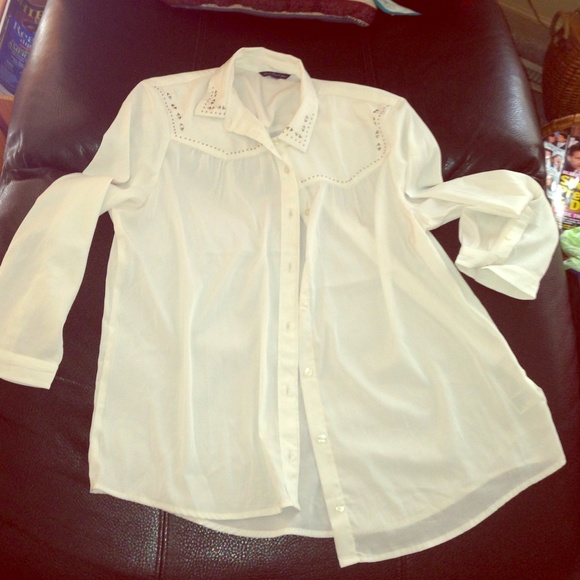 American Eagle Rhinestone LongSleeve