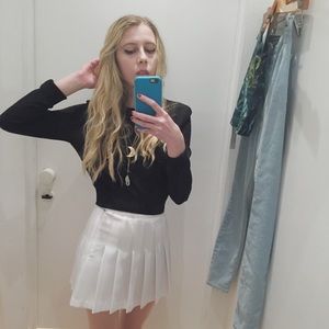 AA White Tennis Skirt