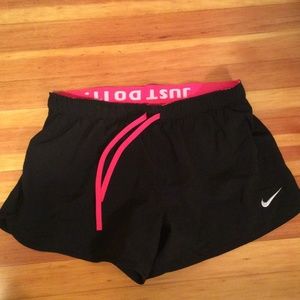 Nike just do it shorts with built in spandex