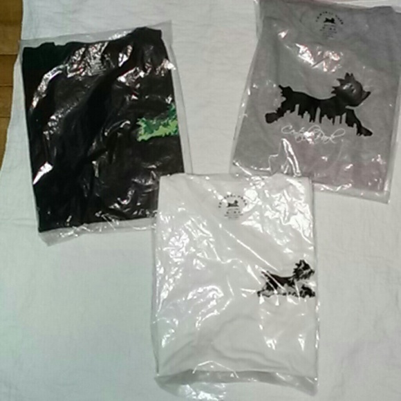 Three Unisex T Shirts