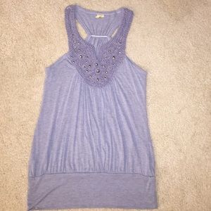Gray top Size M