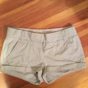 Jcrew 3 inch chino shorts