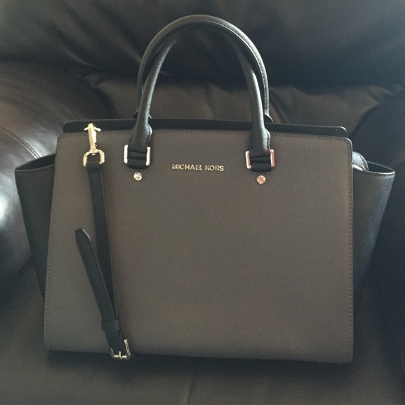 Michael kors Selma grey and black