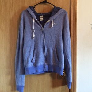 Light Dusty Purple Victoria's Secret Pink Zip Up