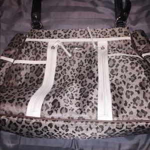 Miche Cleo leopard purse