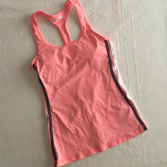 Pink workout tank top