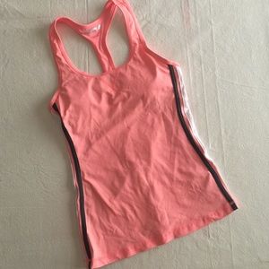 Pink workout tank top