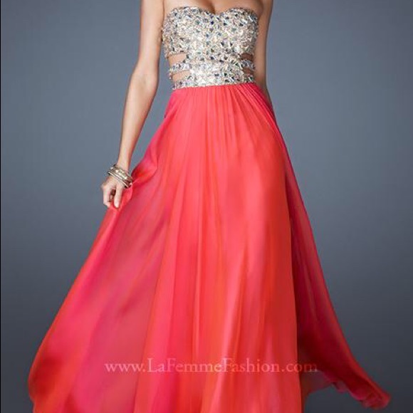 La Femme Prom Dress