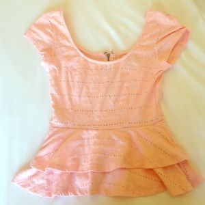 Pink crop top