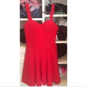 Cute little red dress!