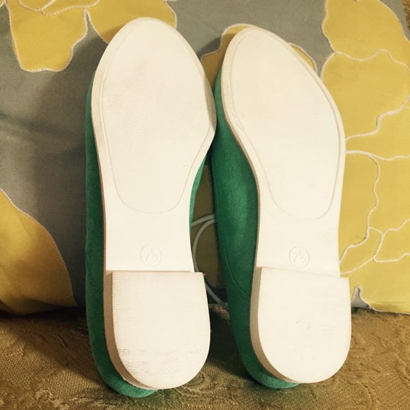 Target Brand - Green Leather Oxfords - Picture 3 of 3