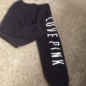 PINK VS cuffed leg sweatpants