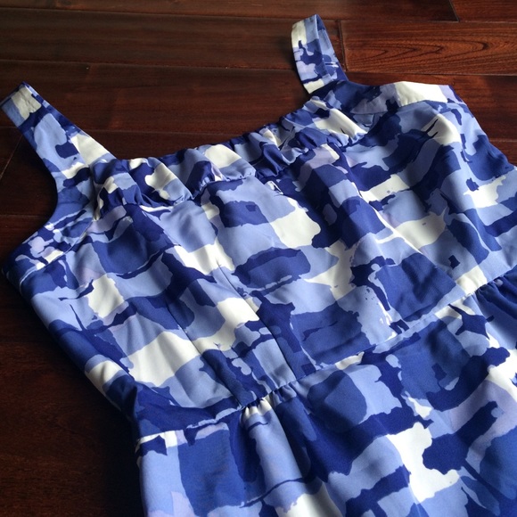 Blue & White Dress, 10