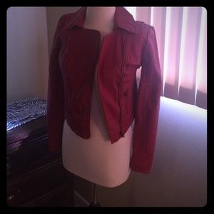 Guess faux leather jacket.